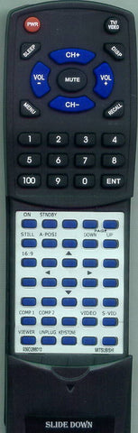 MITSUBISHI RT939D286010 Replacement Remote