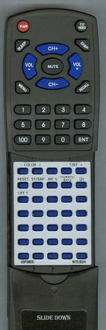 MITSUBISHI VS646 Replacement Remote