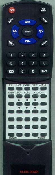 ELECTROHOME 66CH09 Replacement Remote