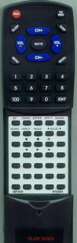 ELECTROHOME 66CH09 Replacement Remote