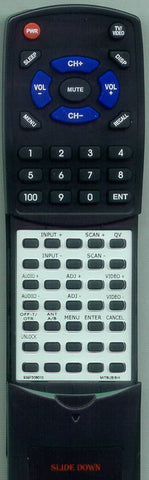 MITSUBISHI VS6015R Replacement Remote