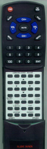 MITSUBISHI 939P892010 Replacement Remote