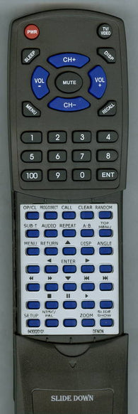 DENON DNV310 Replacement Remote