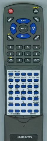 DENONINSERT RCDM37 Replacement Remote