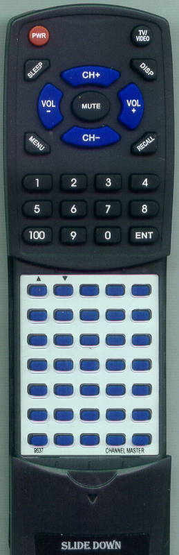 CHANNEL MASTER MODEL 9537 Replacement Remote – Remotes.net