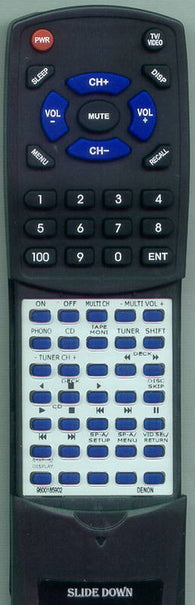 DENON 9600185902 Replacement Remote