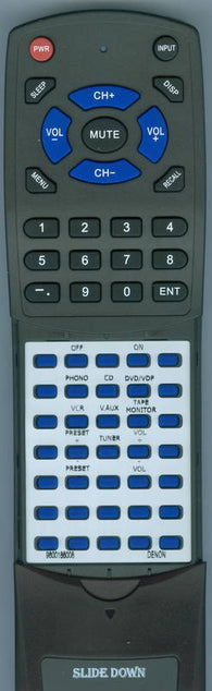 DENON RT9600186008 Replacement Remote