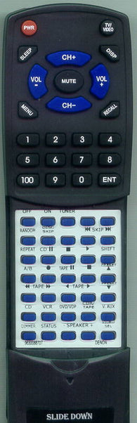 DENON RC895 Replacement Remote