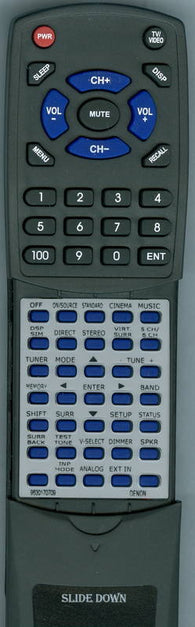 DENON 9630170709 Replacement Remote