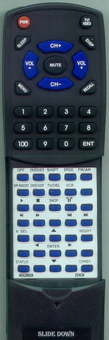 DENON RT9630286208 Replacement Remote