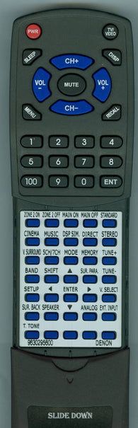 DENON RT9630295600 Replacement Remote