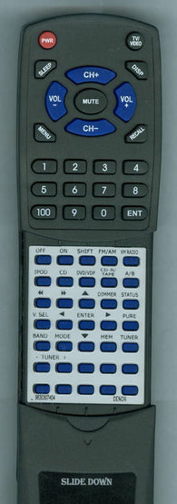 DENON RT9630307404 Replacement Remote