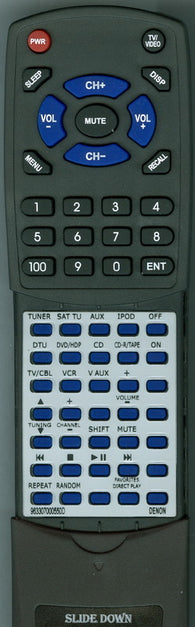 DENON 963307000550D Replacement Remote