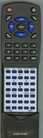 DAEWOO DVF323N Replacement Remote