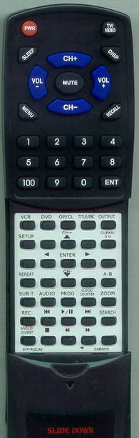 DAEWOO 97P1R2ZJA2 Replacement Remote