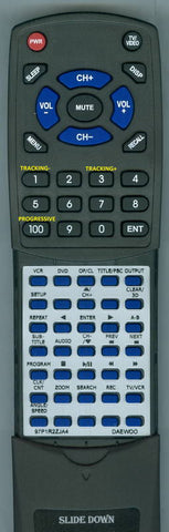 DAEWOOINSERT VRF22JA4 Replacement Remote