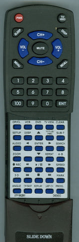 DAEWOO VRFA2BA1 Replacement Remote