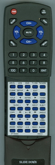 DAEWOO DVRS04 Replacement Remote