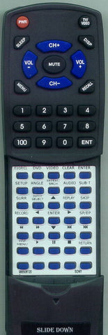 SONY SLV-D251P Replacement Remote