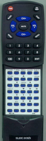 SONY RMTD183 Replacement Remote