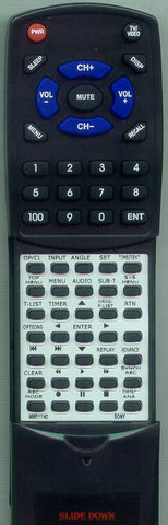 SONY RMTD244A Replacement Remote