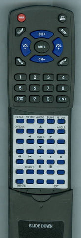 SONY DVPFX730 Replacement Remote