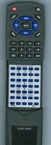 SONY RT988513441 Replacement Remote