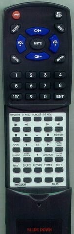 PHILIPS RT996500026089 Replacement Remote
