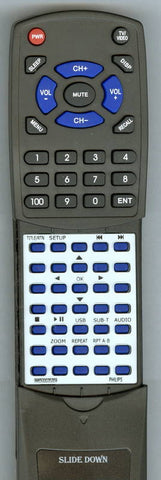 PHILIPS DVP5982/37 Replacement Remote