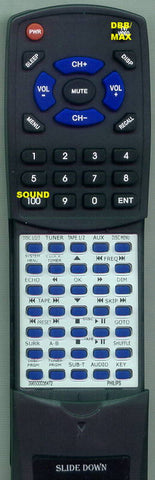 PHILIPSINSERT FWD798 Replacement Remote