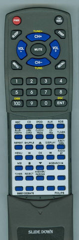 PHILIPSINSERT BTM630/12 Replacement Remote