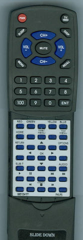 PHILIPS BDP3406/F7 Replacement Remote