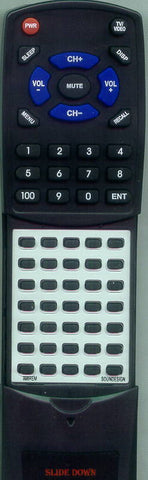 SOUNDESIGN 6863BKMBMODELS Replacement Remote