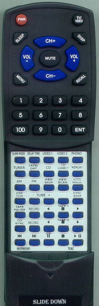 TEAC 9A03562300 Replacement Remote