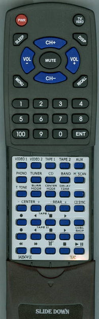 TEAC 9A05474100 Replacement Remote