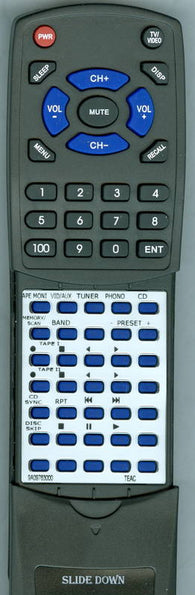 TEAC AG790A Replacement Remote