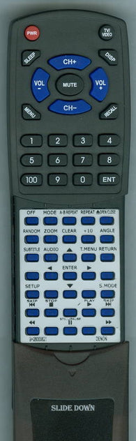 DENON DVD557 Replacement Remote