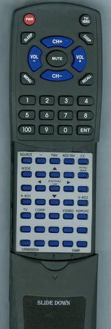 SHARP 098GR8BD9NESHR Replacement Remote