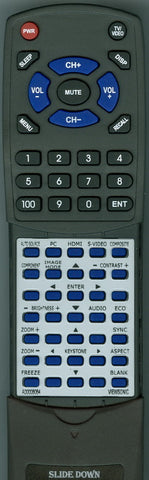 VI CINE5000 Replacement Remote