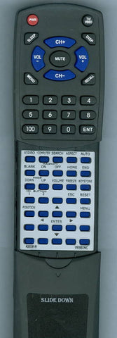 VI PJ760 Replacement Remote