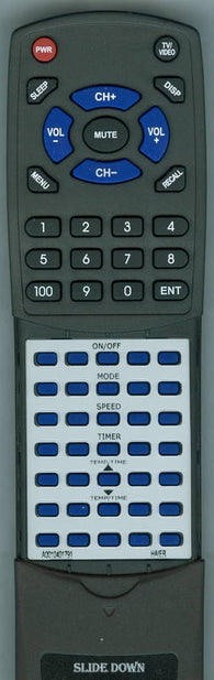 HAIER RTA0010401791 Replacement Remote