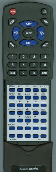 SONY ICF-DVD57TV Replacement Remote