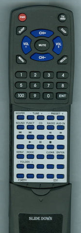 SONY RMT-CG700A Replacement Remote
