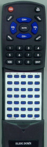 SONY KV1746R Replacement Remote