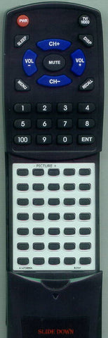 SONY A1470655A Replacement Remote