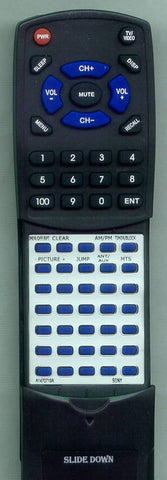 SONY KV2730R Replacement Remote