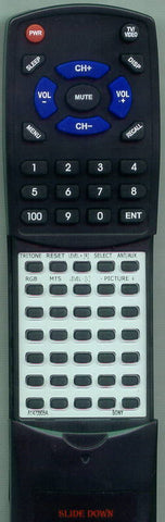 SONY A-1470-905-A Replacement Remote