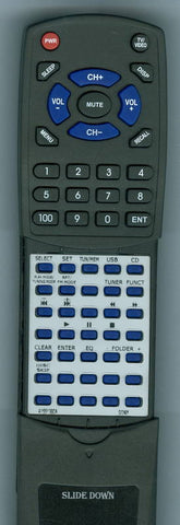 SONY MHCGT222 Replacement Remote