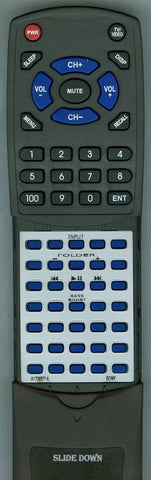 SONY RMAS32 Replacement Remote