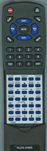 SONY RMAMU137 Replacement Remote